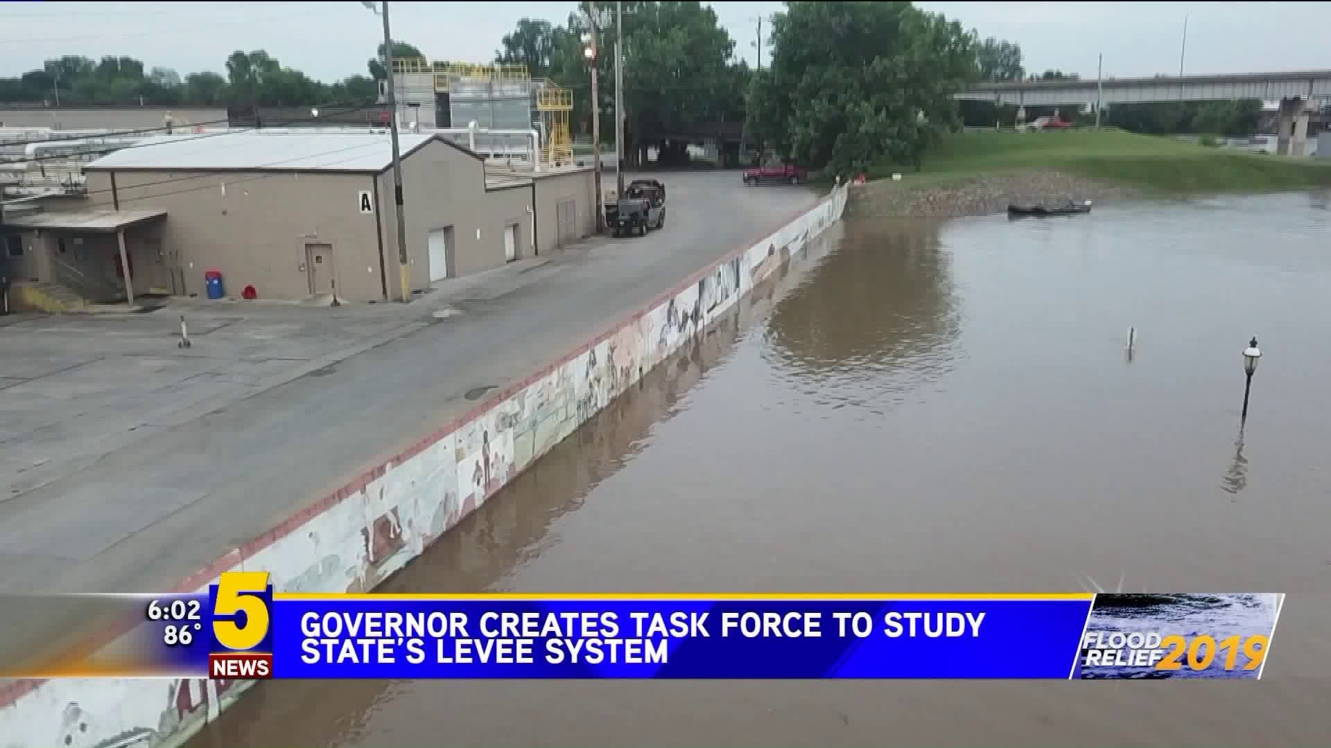 Gov. Creates Task Force to Study States Levee System