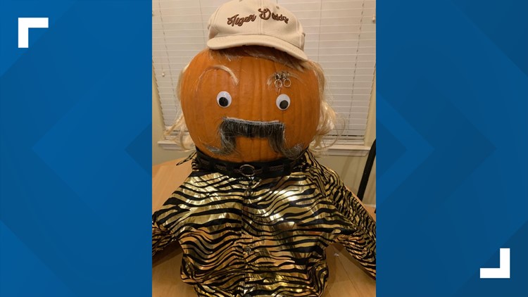 Happy Halloween! Vote for your favorite pumpkin carved by Fox 8 News at 4  anchors