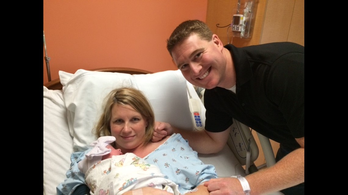 PHOTOS Garrett Lewis And Wife New Daughter Ellis