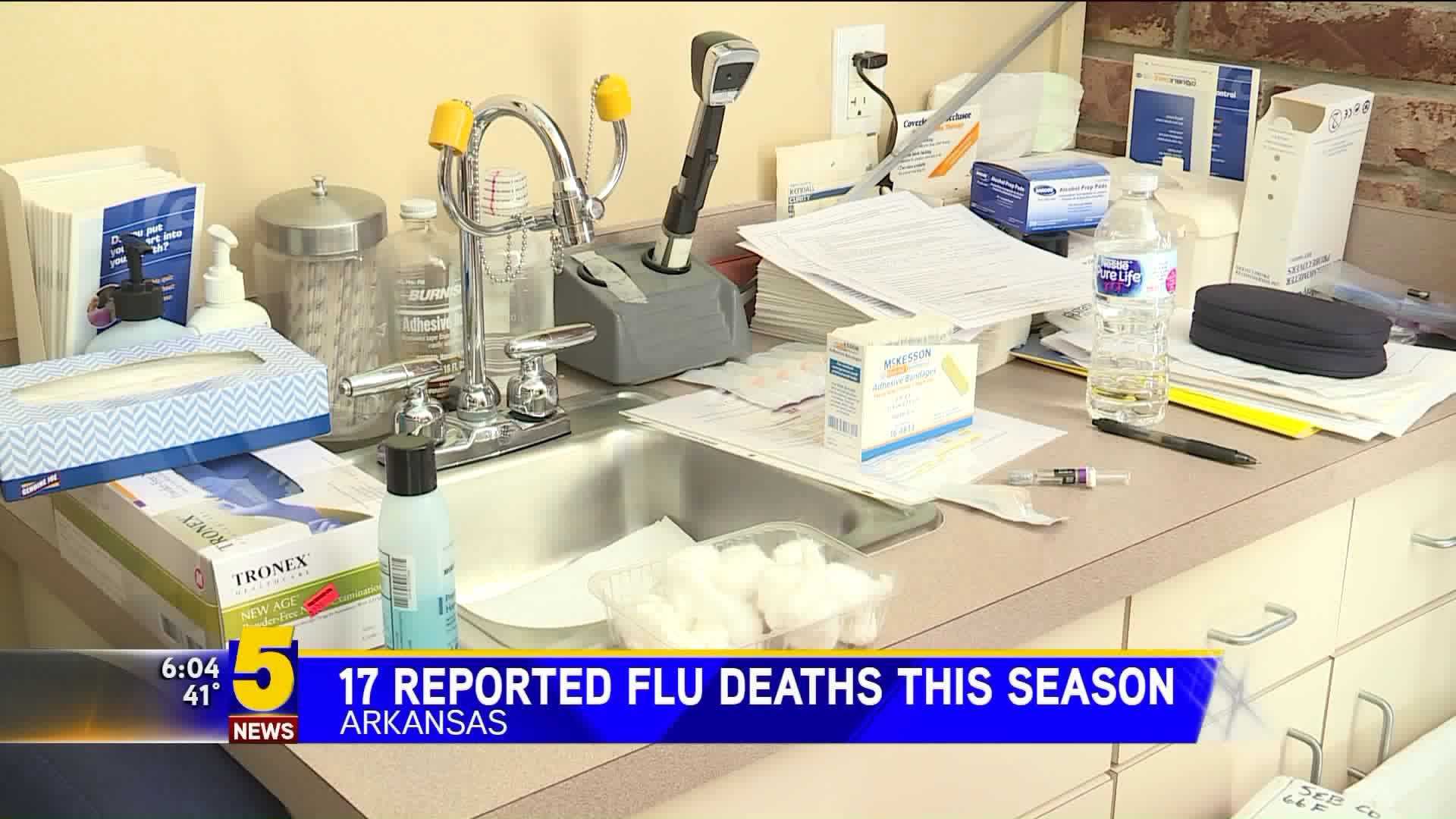 17 Reported Flu Deaths This Season In Arkansas