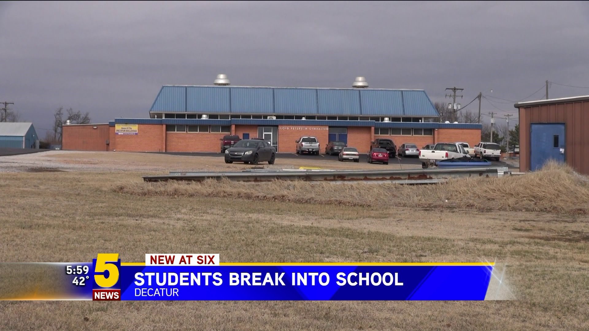 Students Break Into School