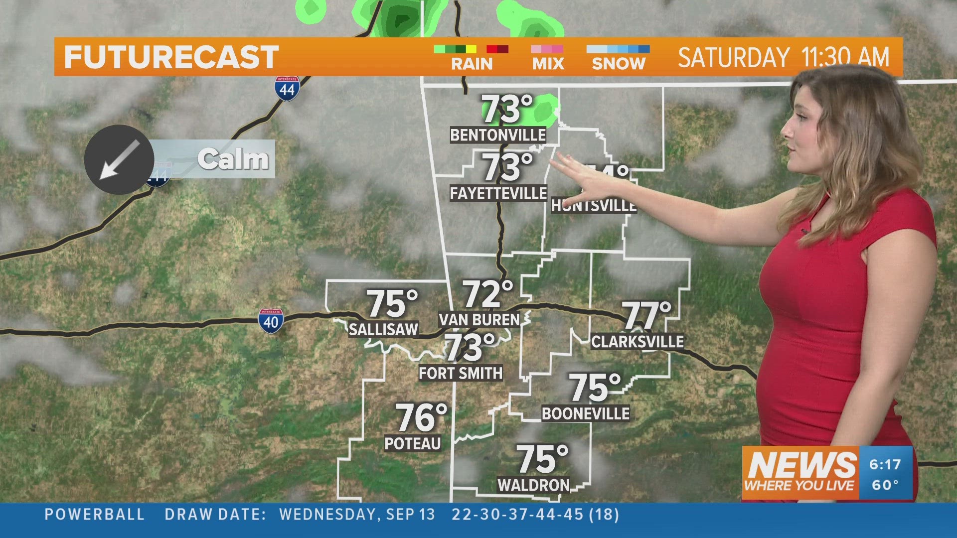 Spotty showers linger throughout the morning | 5newsonline.com