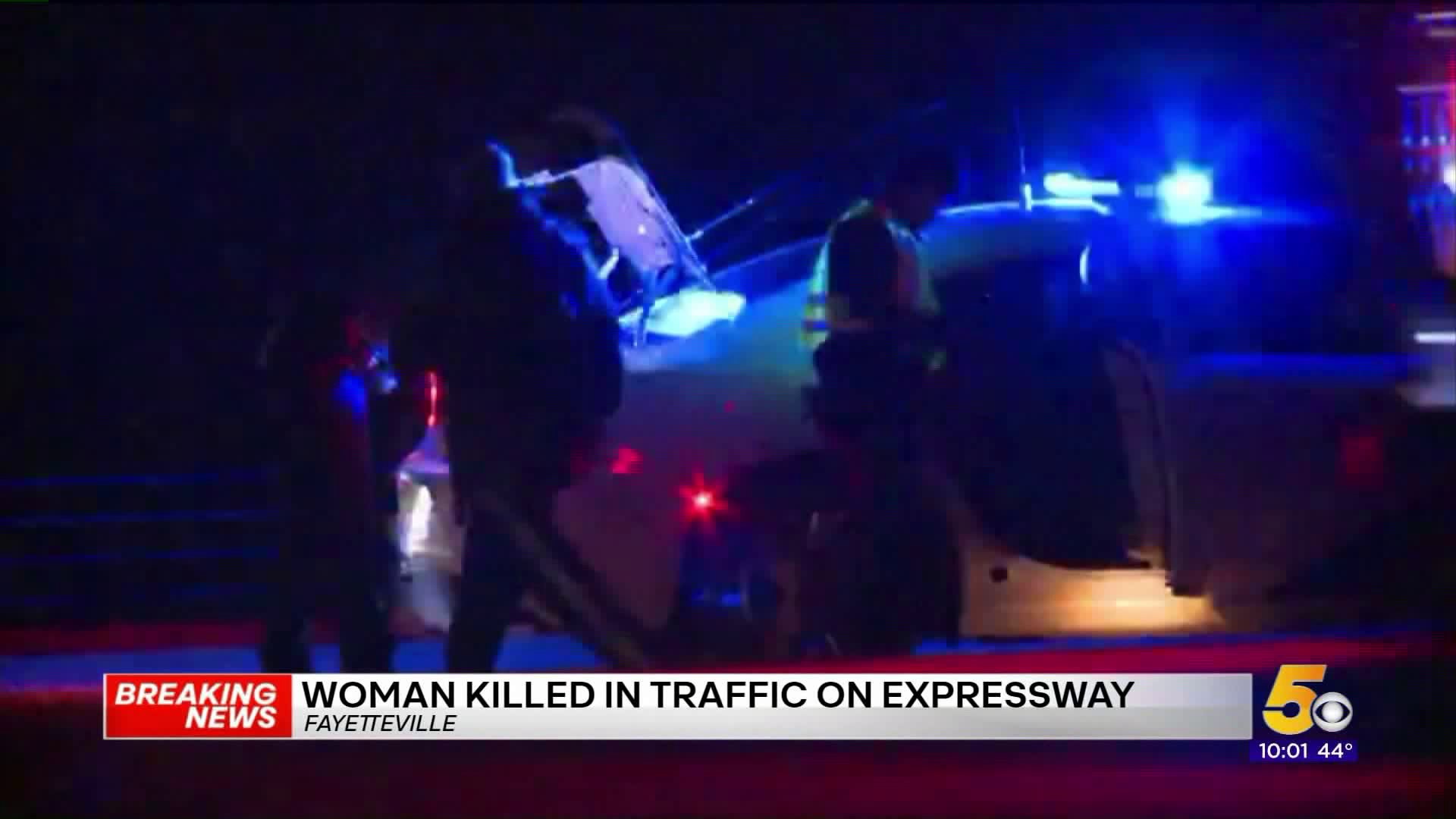 Woman Dies After Fleeing Officer, Running Into Fayetteville Traffic