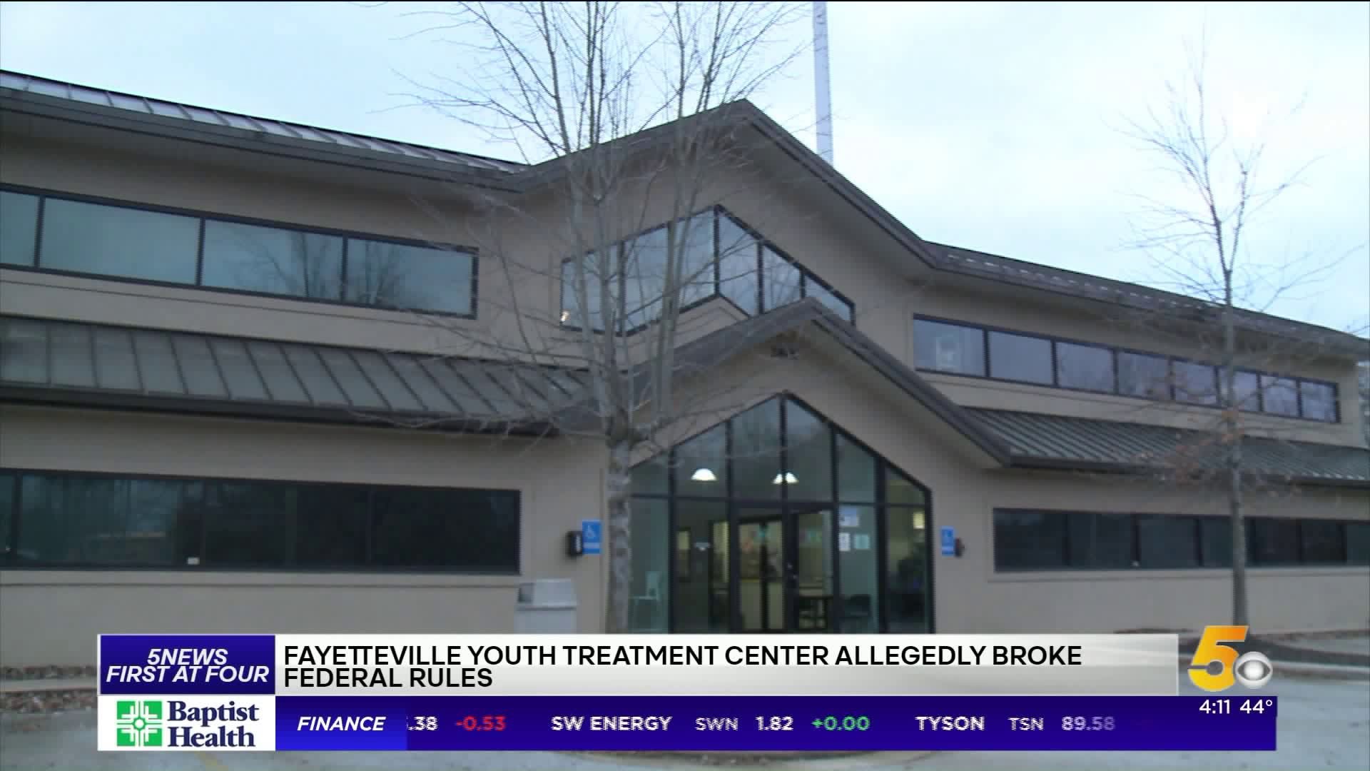 Records: Fayetteville Youth Treatment Center Broke Federal Rules