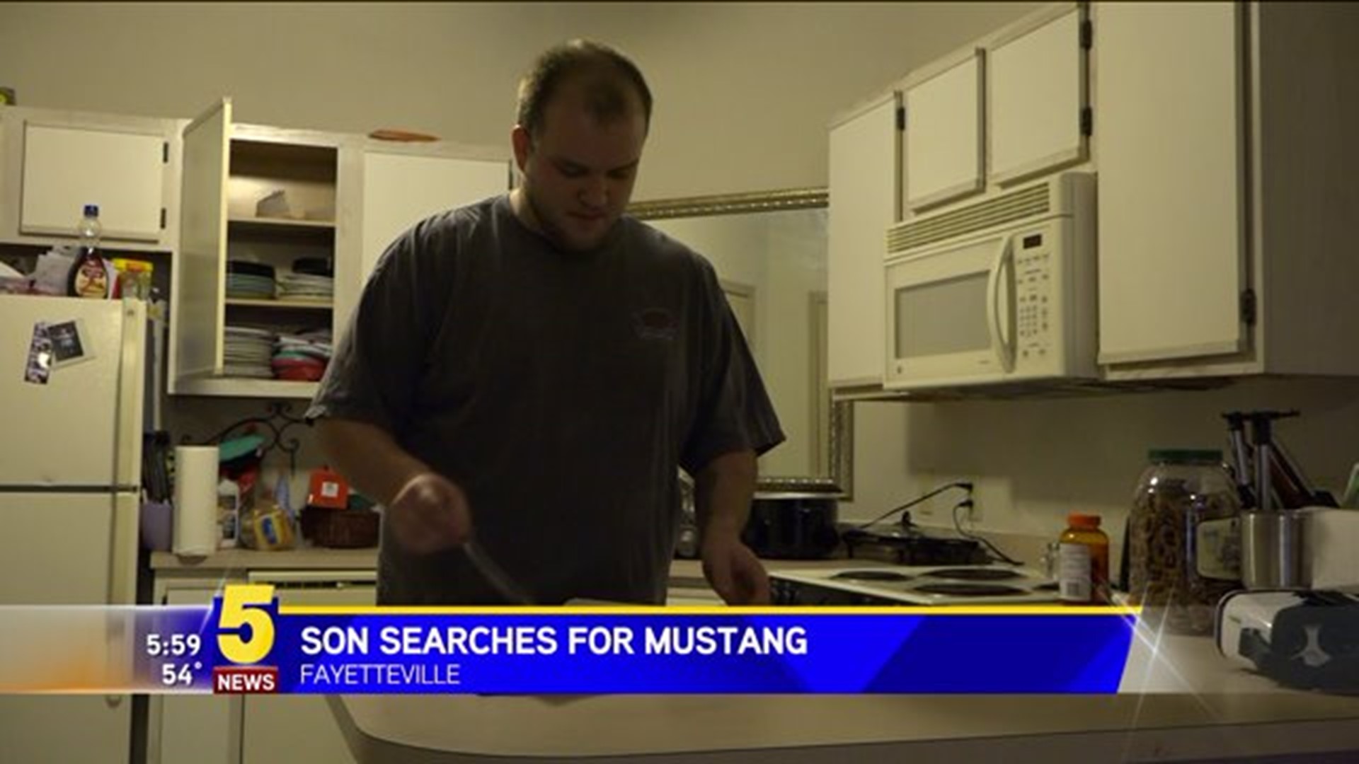 Son Searches For Family Car