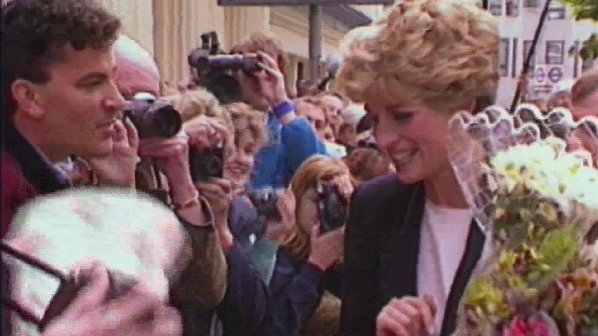 Princess Diana was 36 when she died after being chased through the French capital by paparazzi.