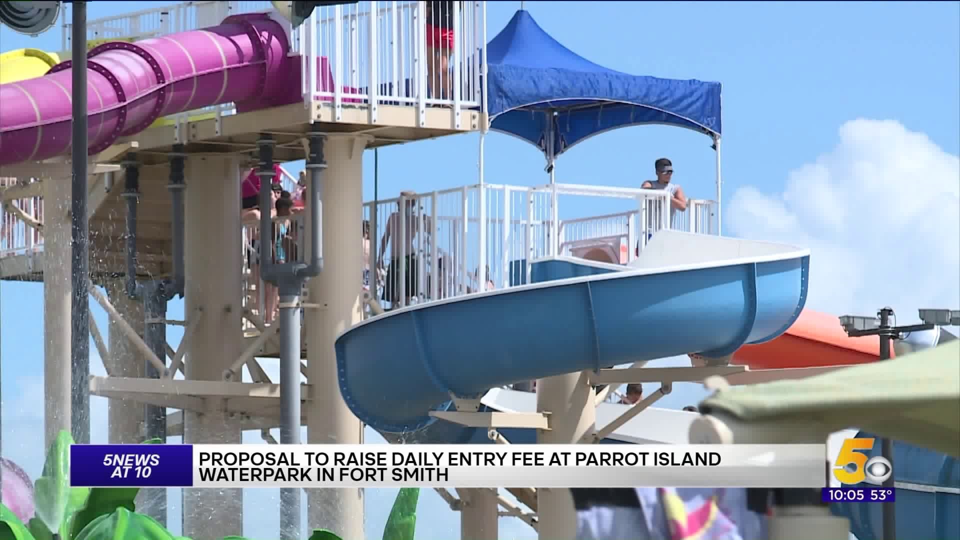 Parrot Island Water Park Looking To Increase Entry Fee