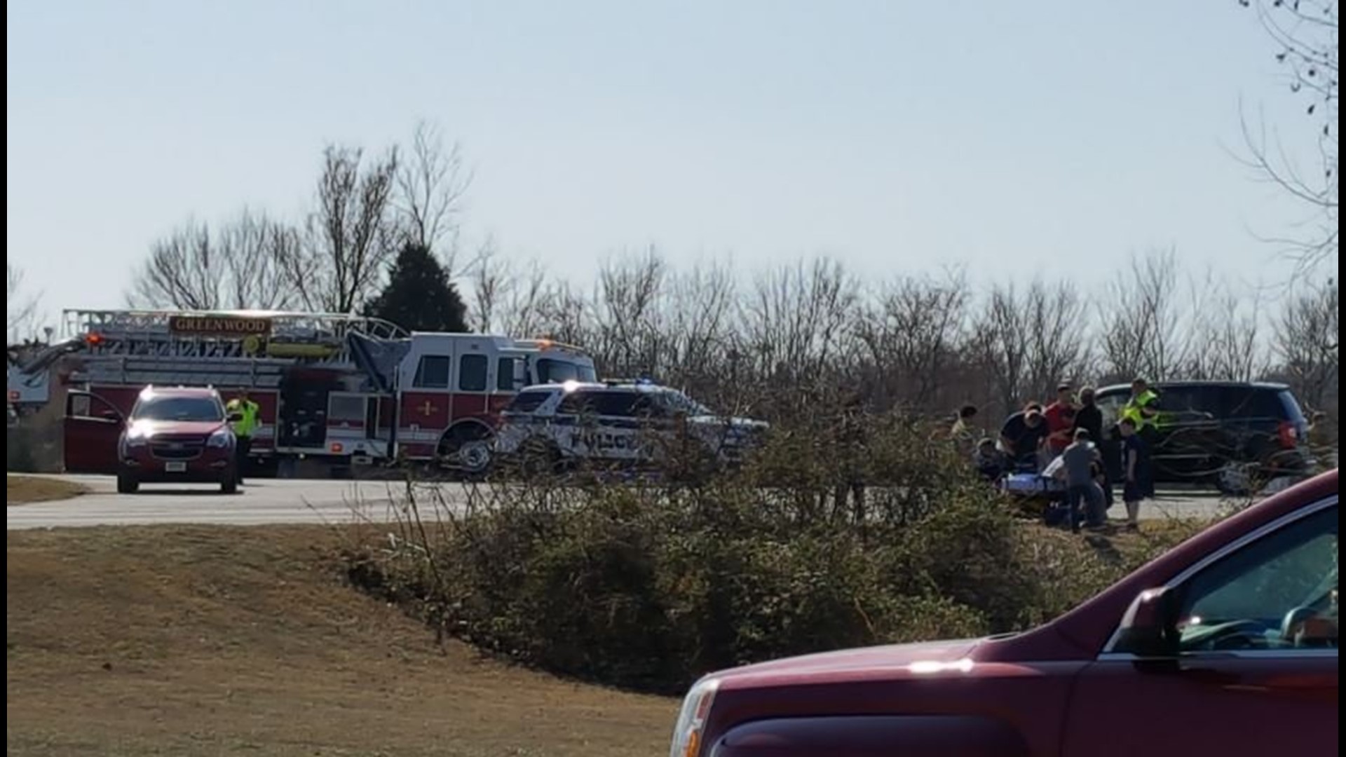 Three Car Accident Causes A Traffic TieUp In Greenwood