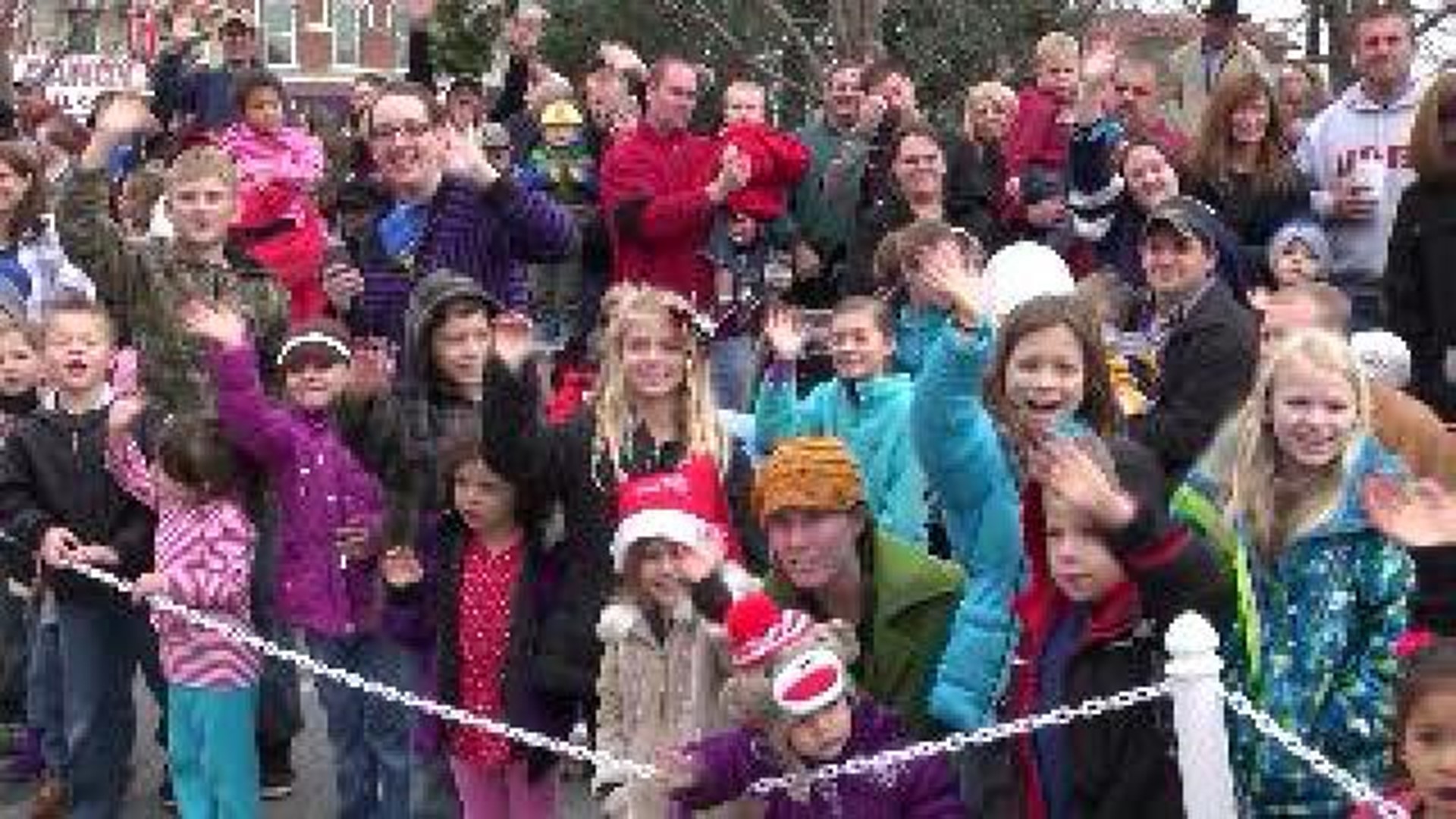 Christmas Parade Takes Over Downtown Bentonville