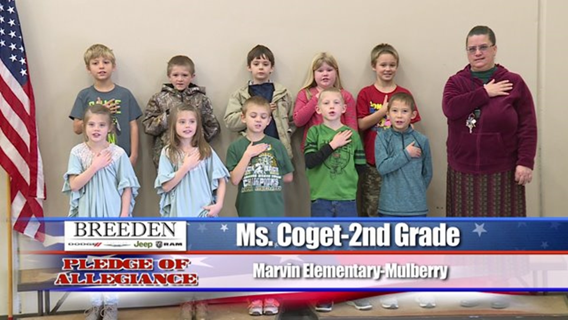 Marvin Elementary, Mulberry - Ms. Coget - 2nd Grade