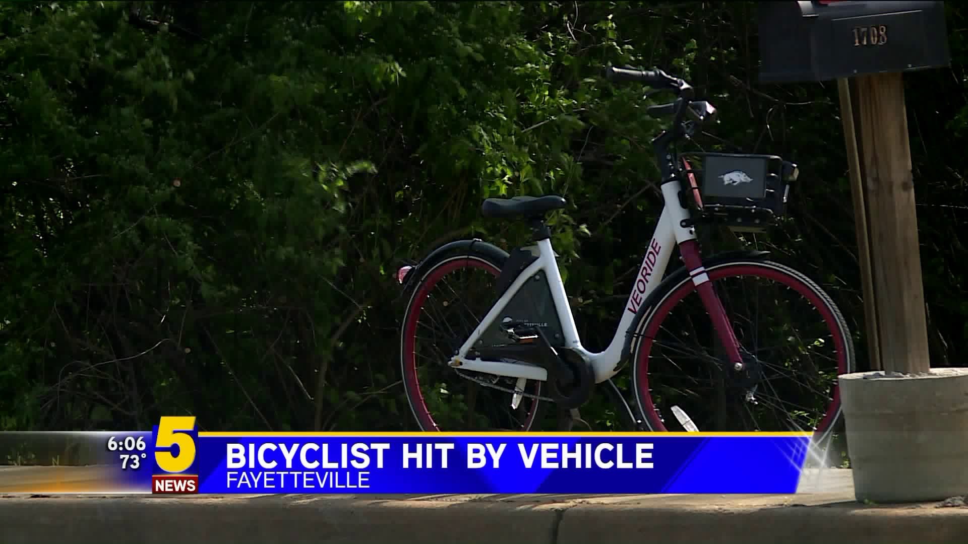Bicyclist Hit By Vehicle In Fayetteville