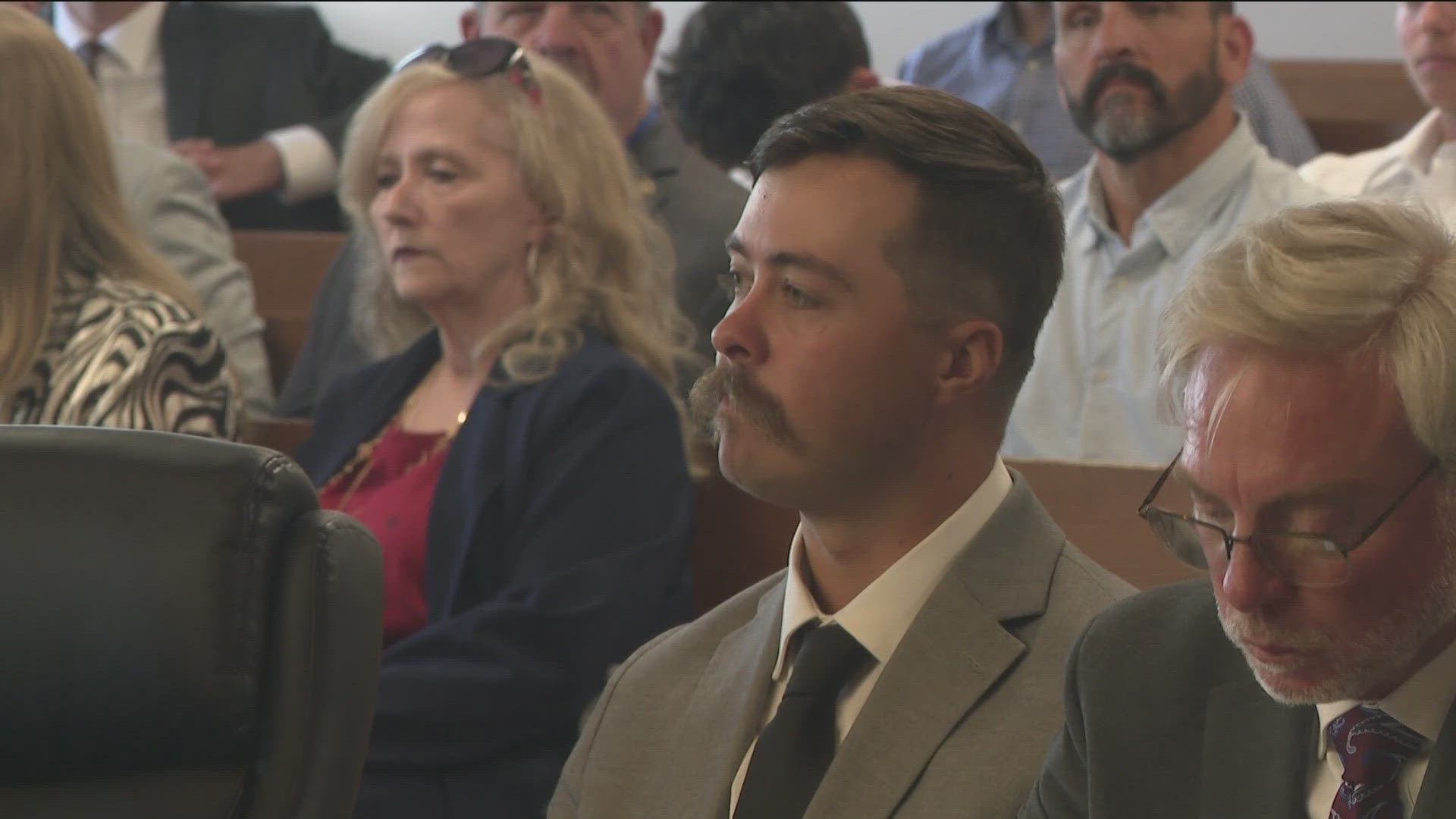 A jury acquitted Stevon Grindstaff of manslaughter in the 2023 traffic stop shooting of Scottie Stacy.