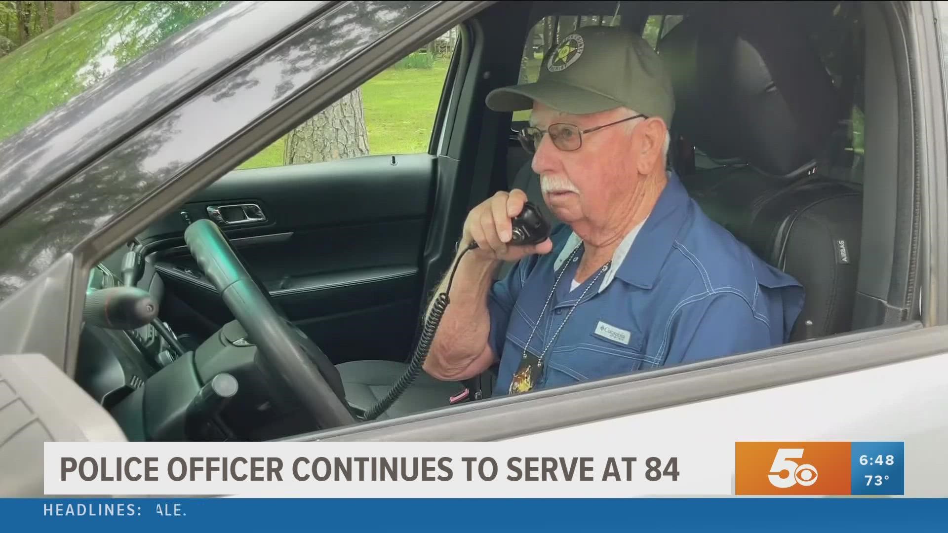 At the age of 84, one local police officer is still out and serving his community. His mission is to treat everyone how they’re supposed to be treated.