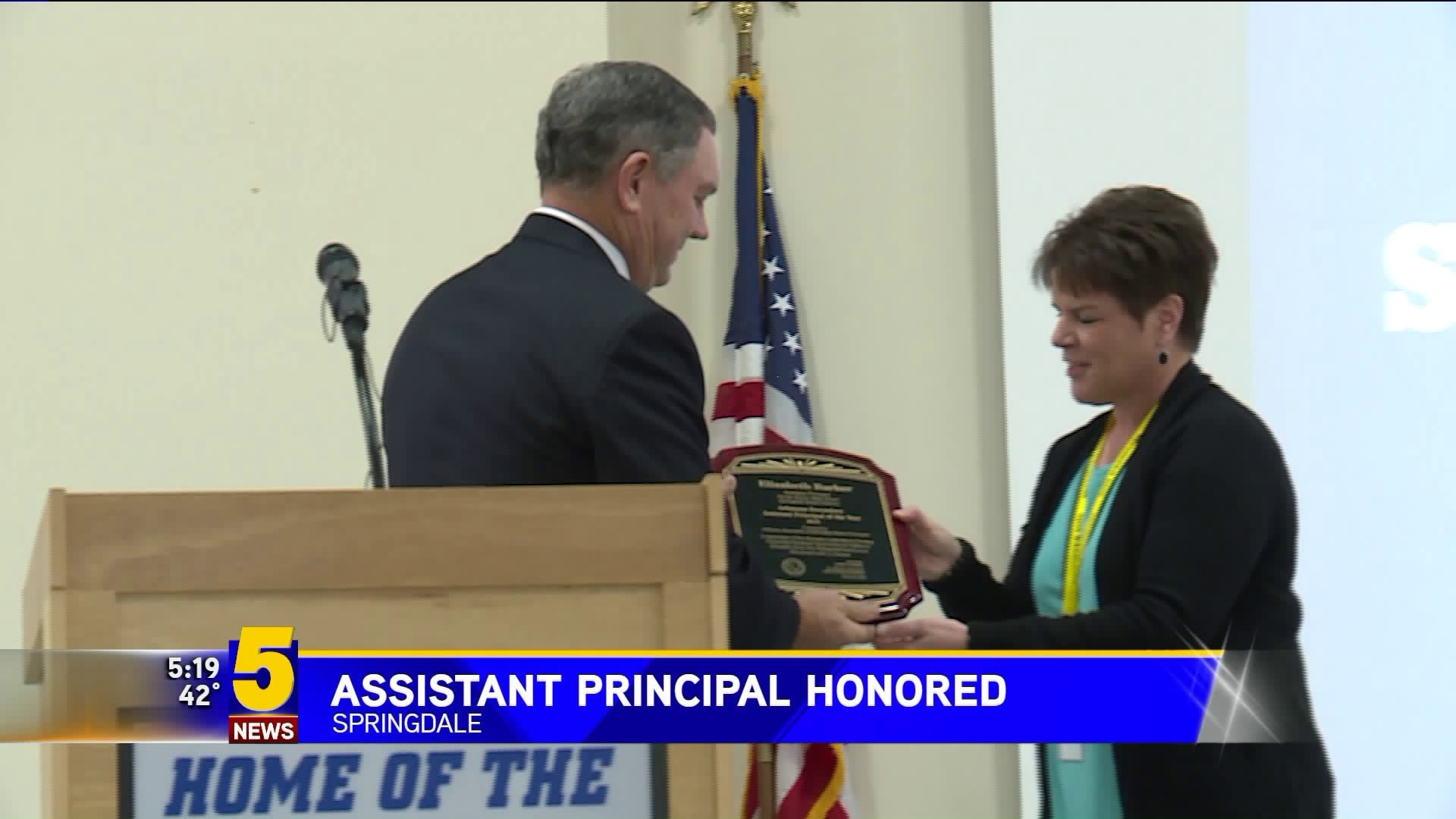 George Assistant Principal Honored With Statewide Award