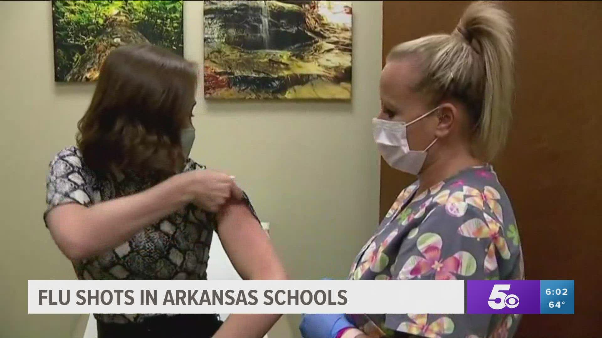 With flu season right around the corner, some local schools are offering the flu vaccine for students. https://bit.ly/3cDf8hP