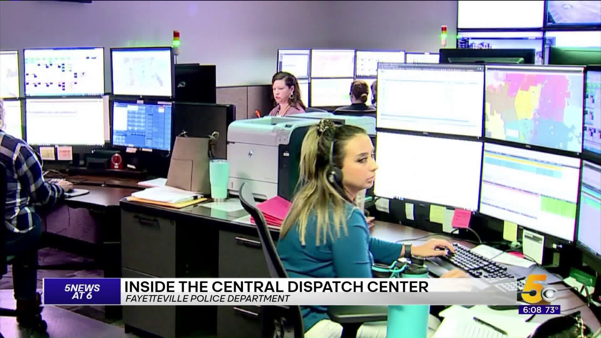 Inside the Fayetteville Dispatch Center