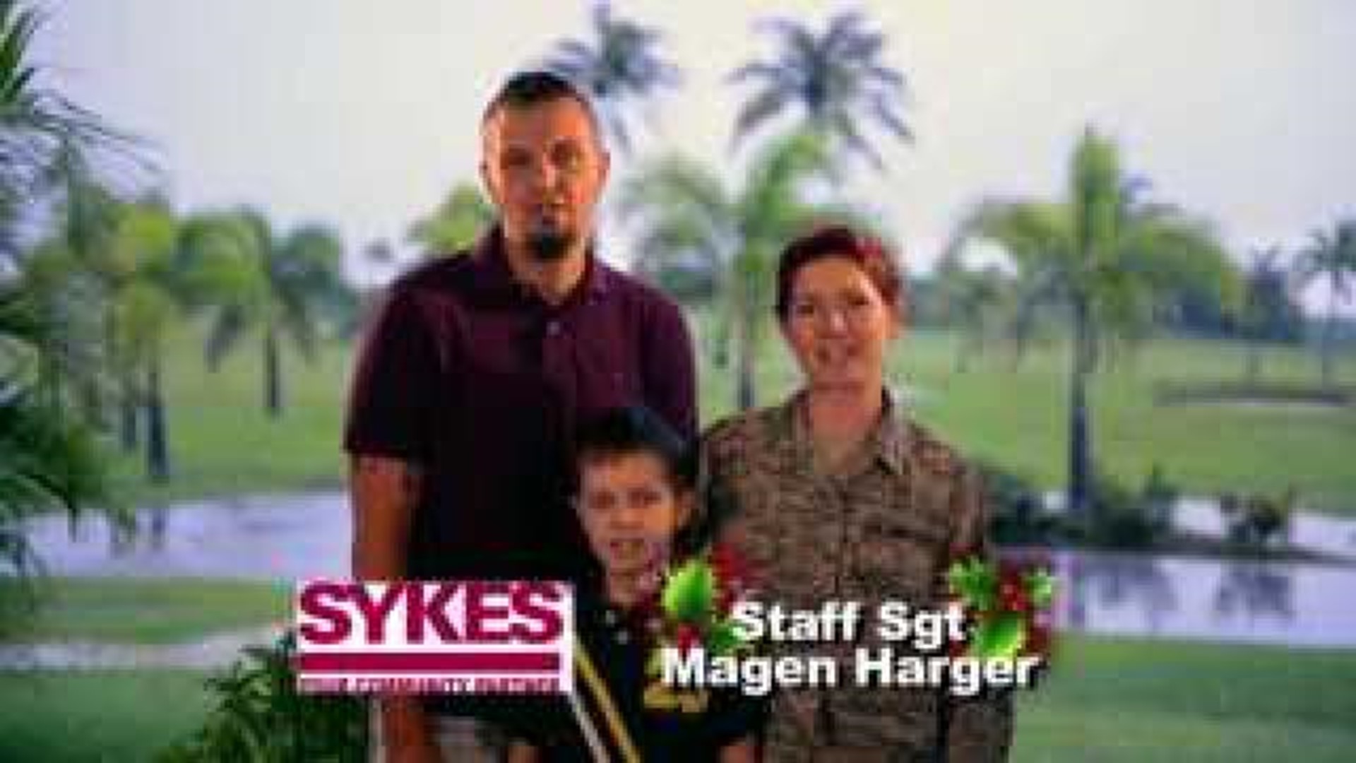 Military Greetings: Magen Harger