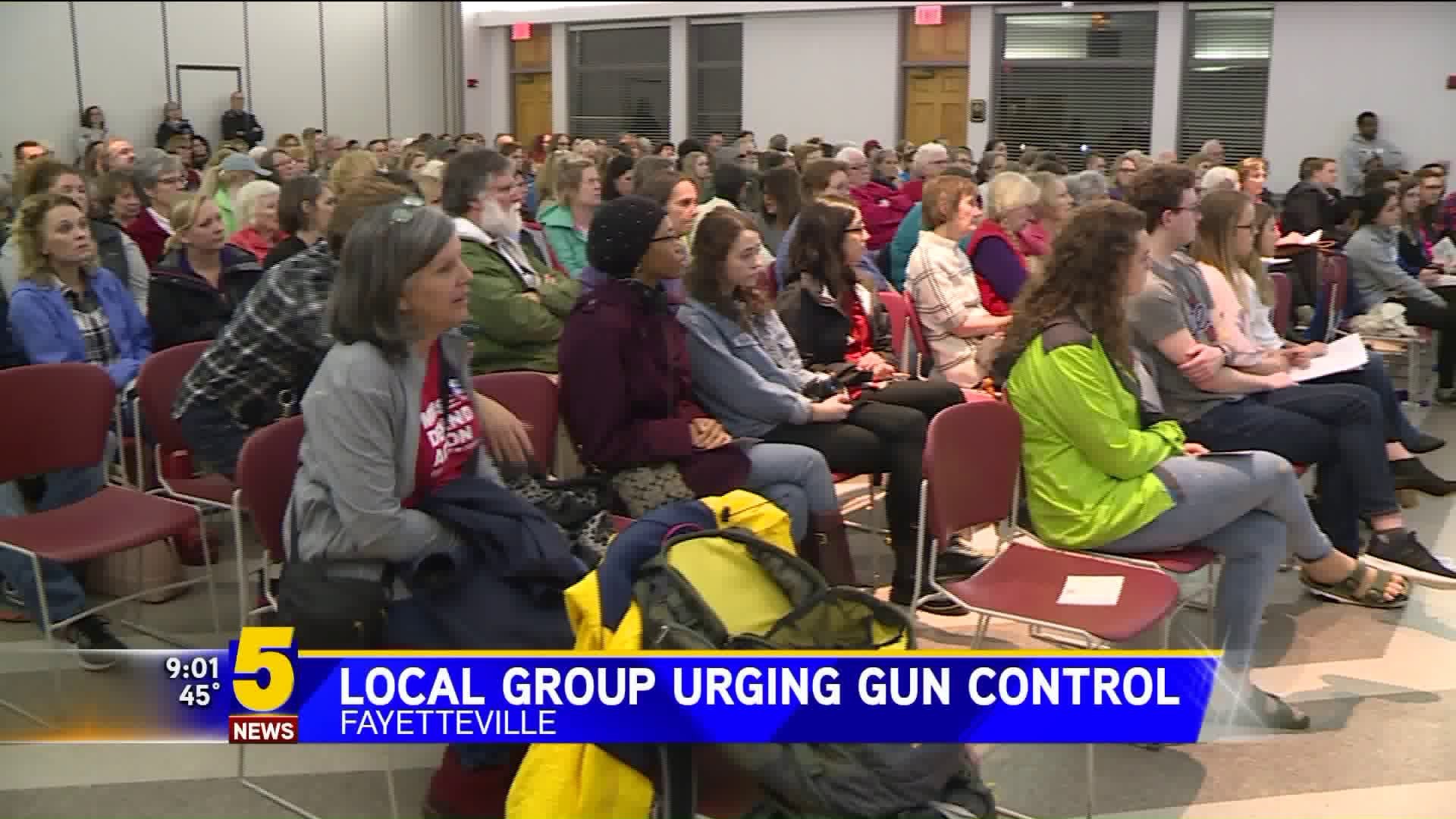 Locals Urge Gun Control