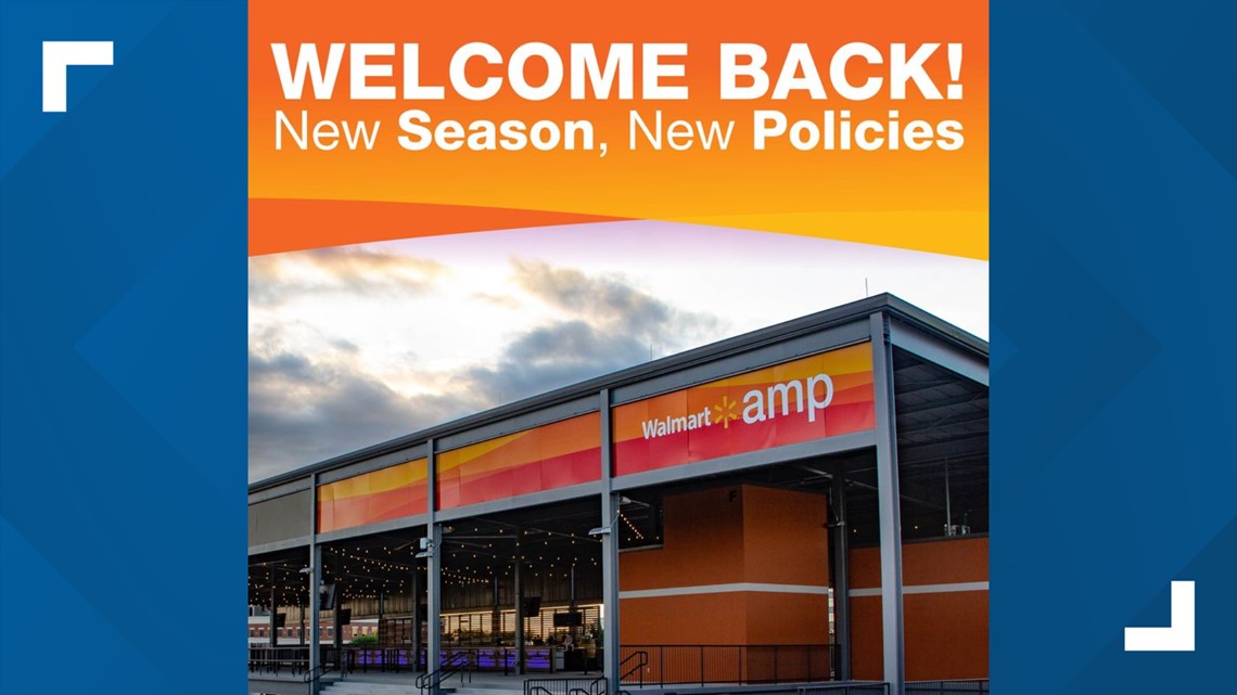 Walmart AMP implements clear bag policy for 2021 season