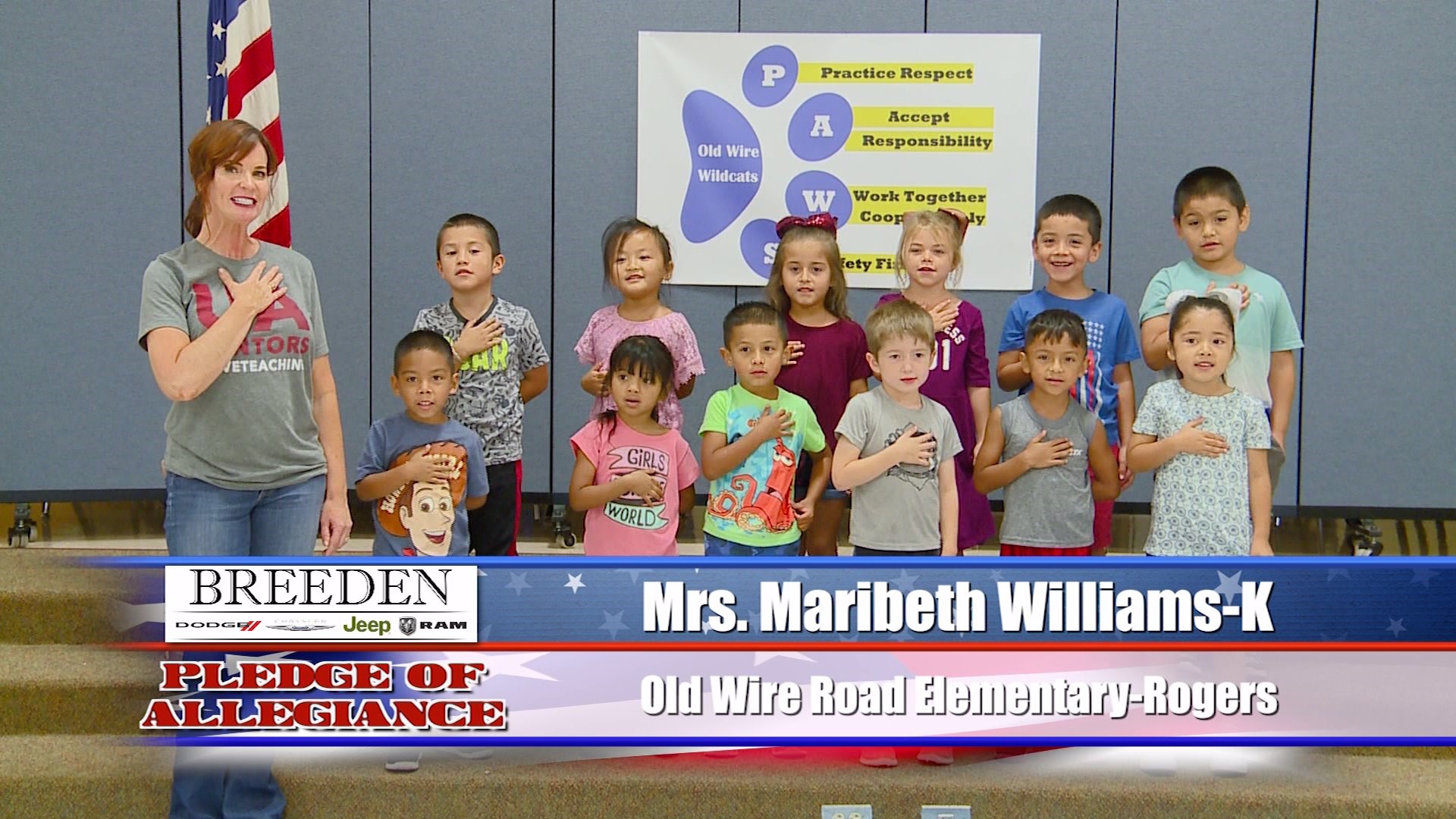 Mrs. Maribeth Williams- K Old Wire Road Elementary, Rogers