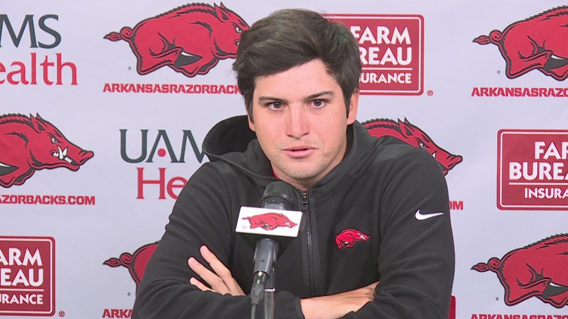 Razorback golfer Mateo Fernandez de Oliveira discusses playing in upcoming Masters