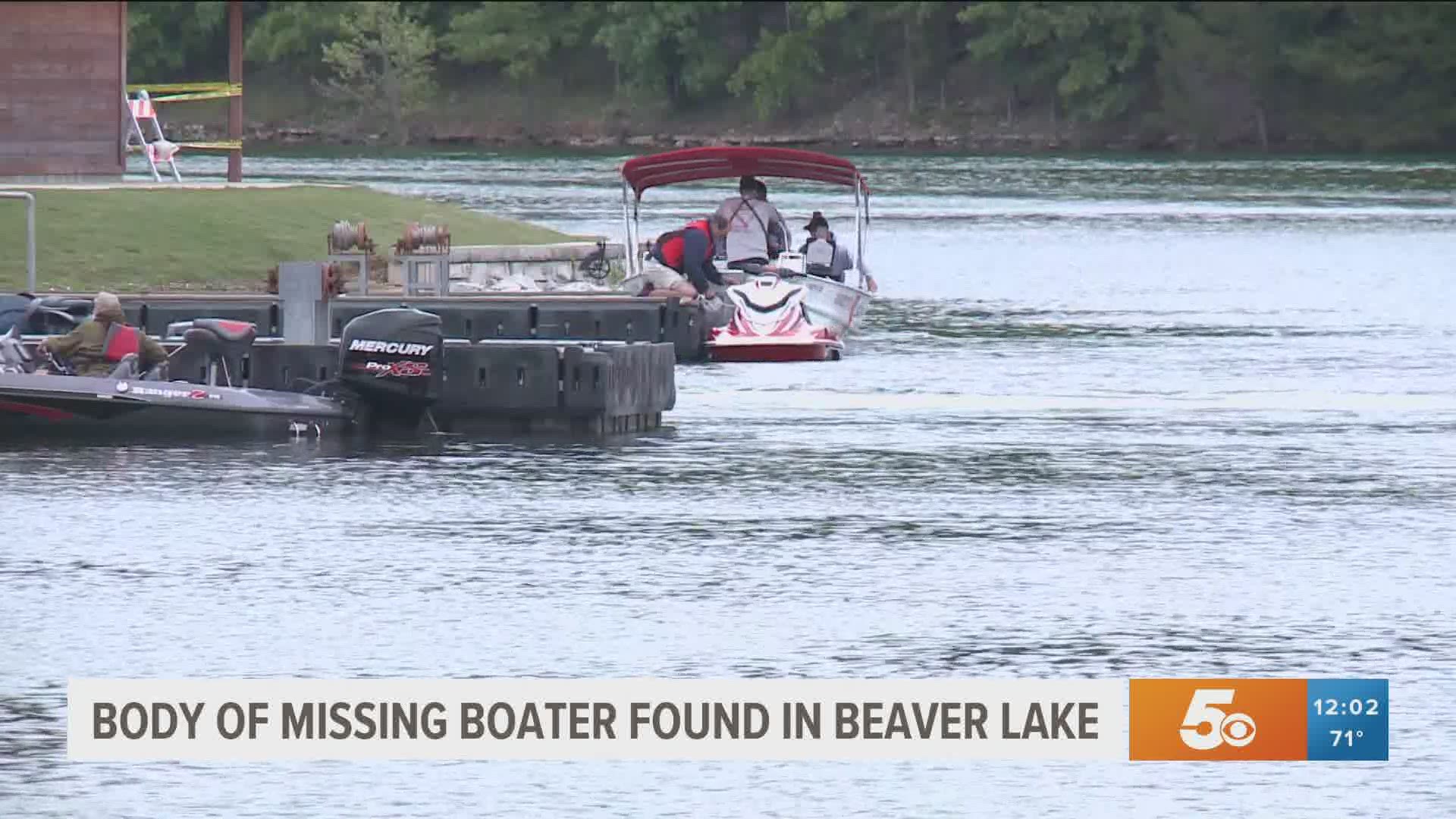 Benton County Sheriff's Office issued a press release stating that the body of missing boater, Richard Steinbeck, was recovered Tuesday morning.