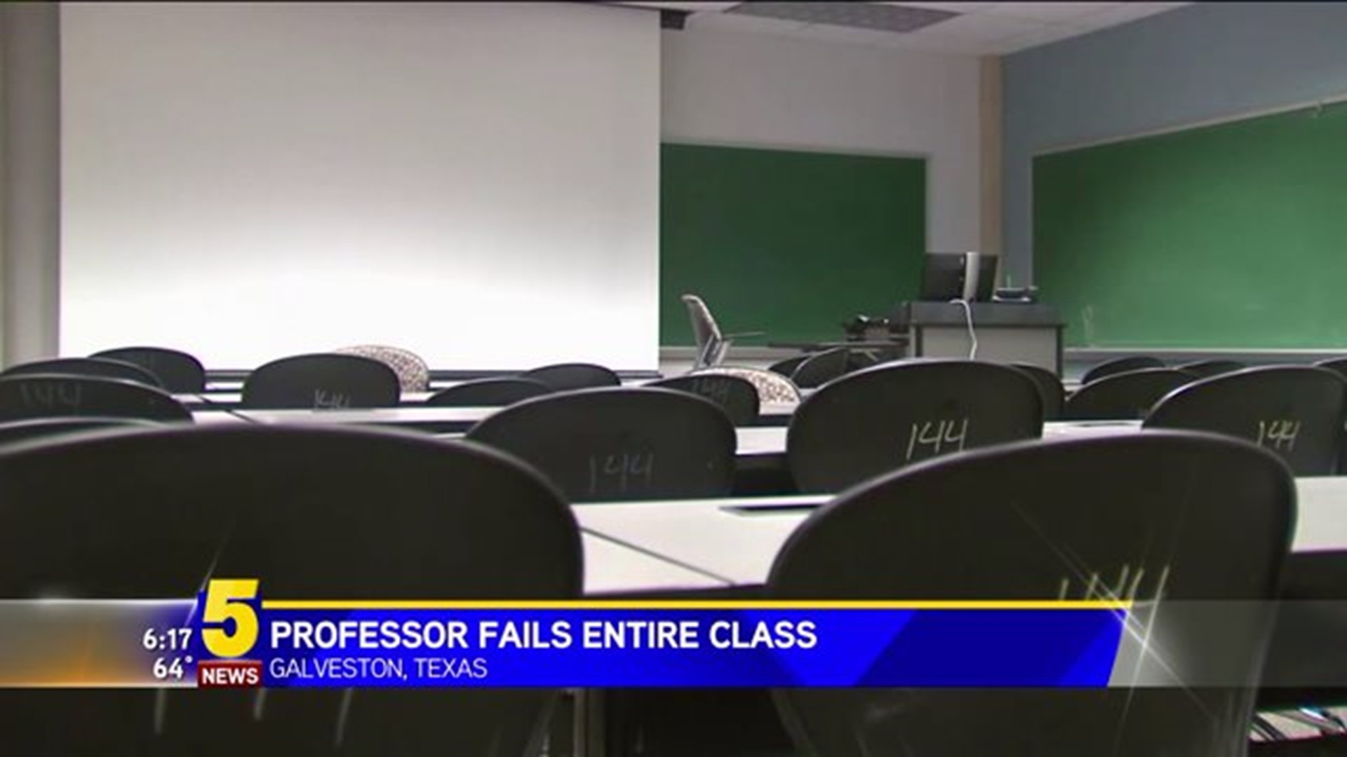 Texas Professor Fails Entire Class