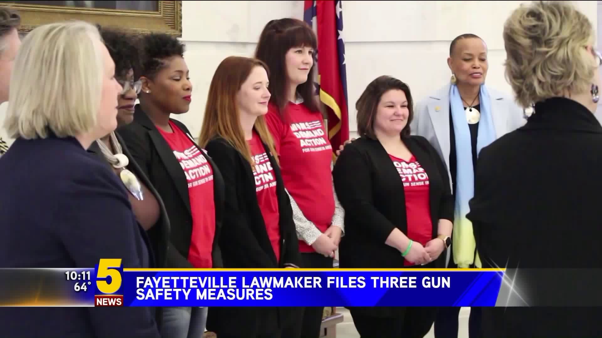 Fayetteville Lawmaker Files Three Gun Safety Measures