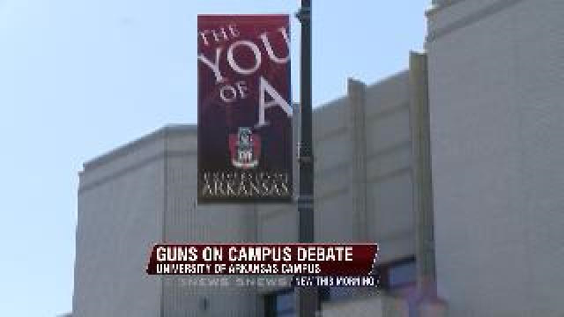 Lawmakers, Students Meet on Campus Gun Proposal Today