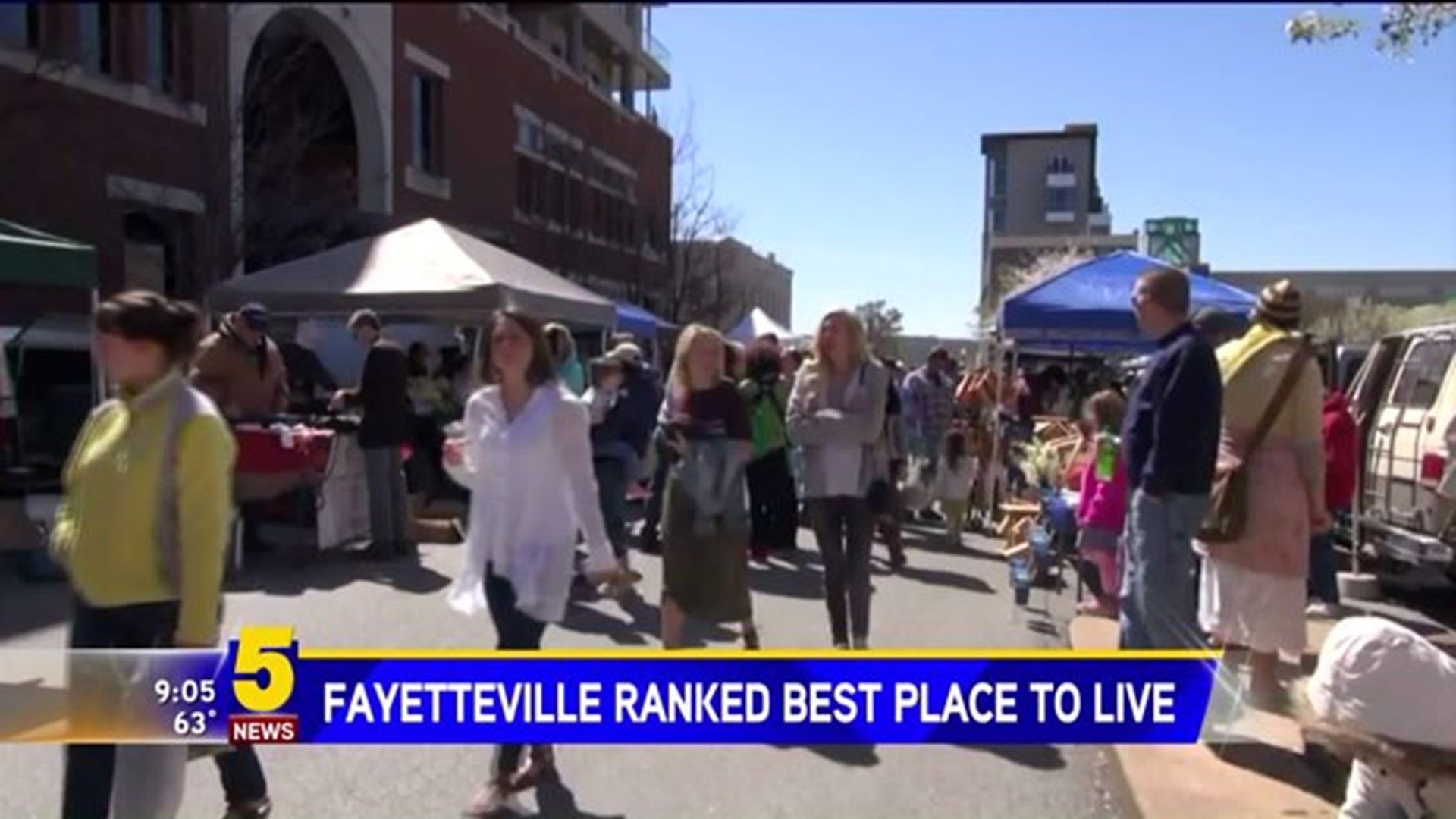 Fayetteville Ranked No. 1