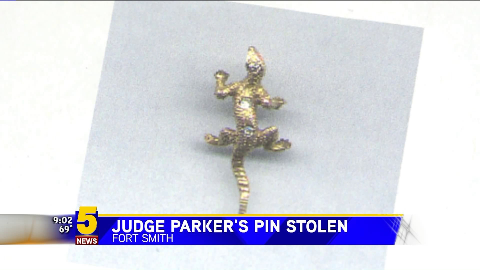 Judge Parker`s Pin Stolen From Museum