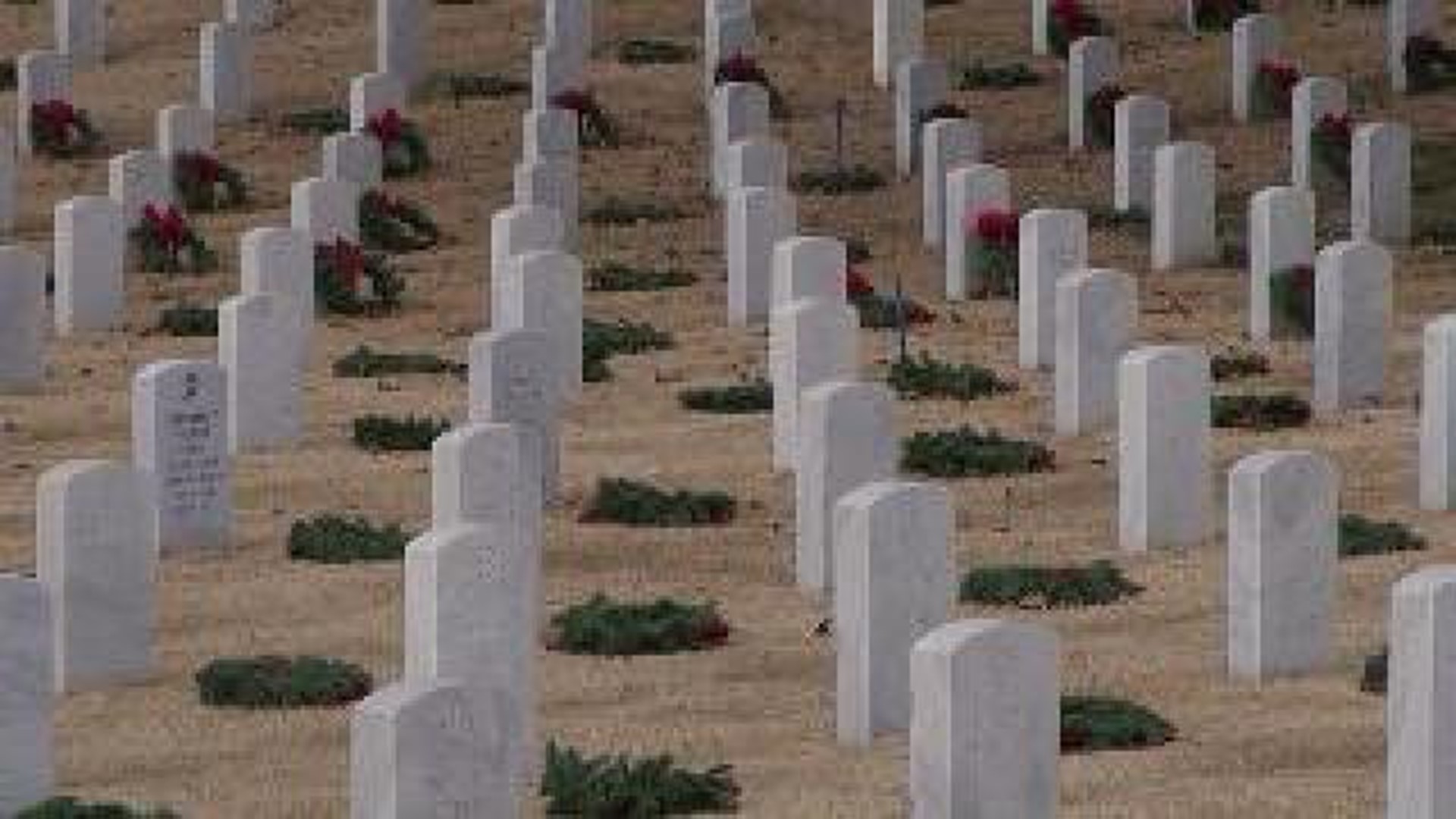 Storm Scatters Christmas Honors Wreaths