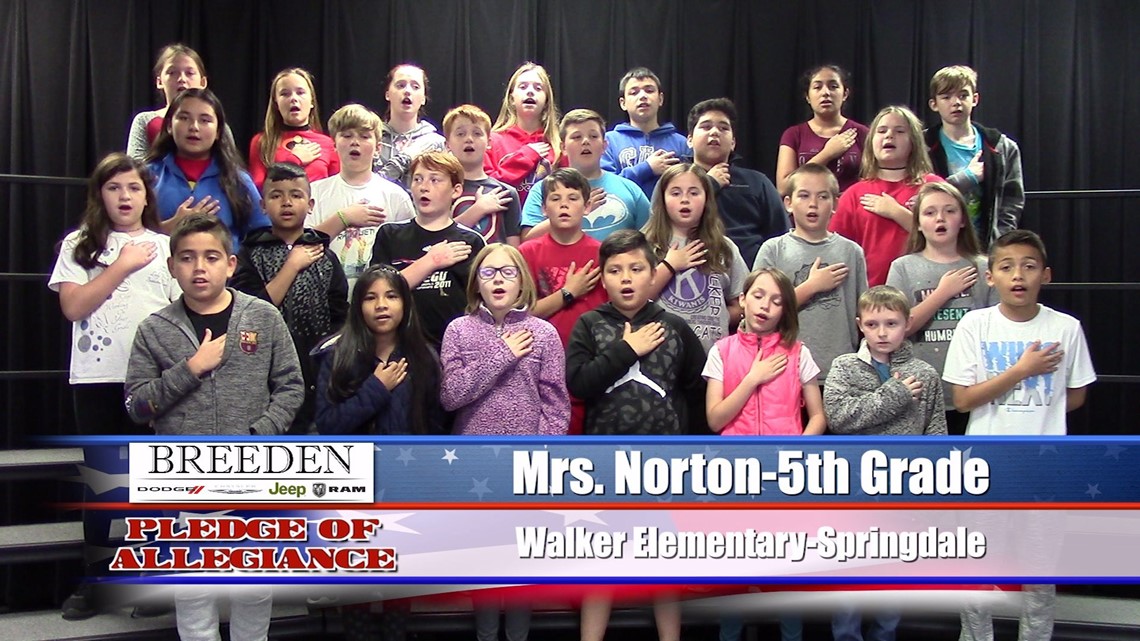 Mrs. Norton 5th Grade Walker Elementary, Springdale