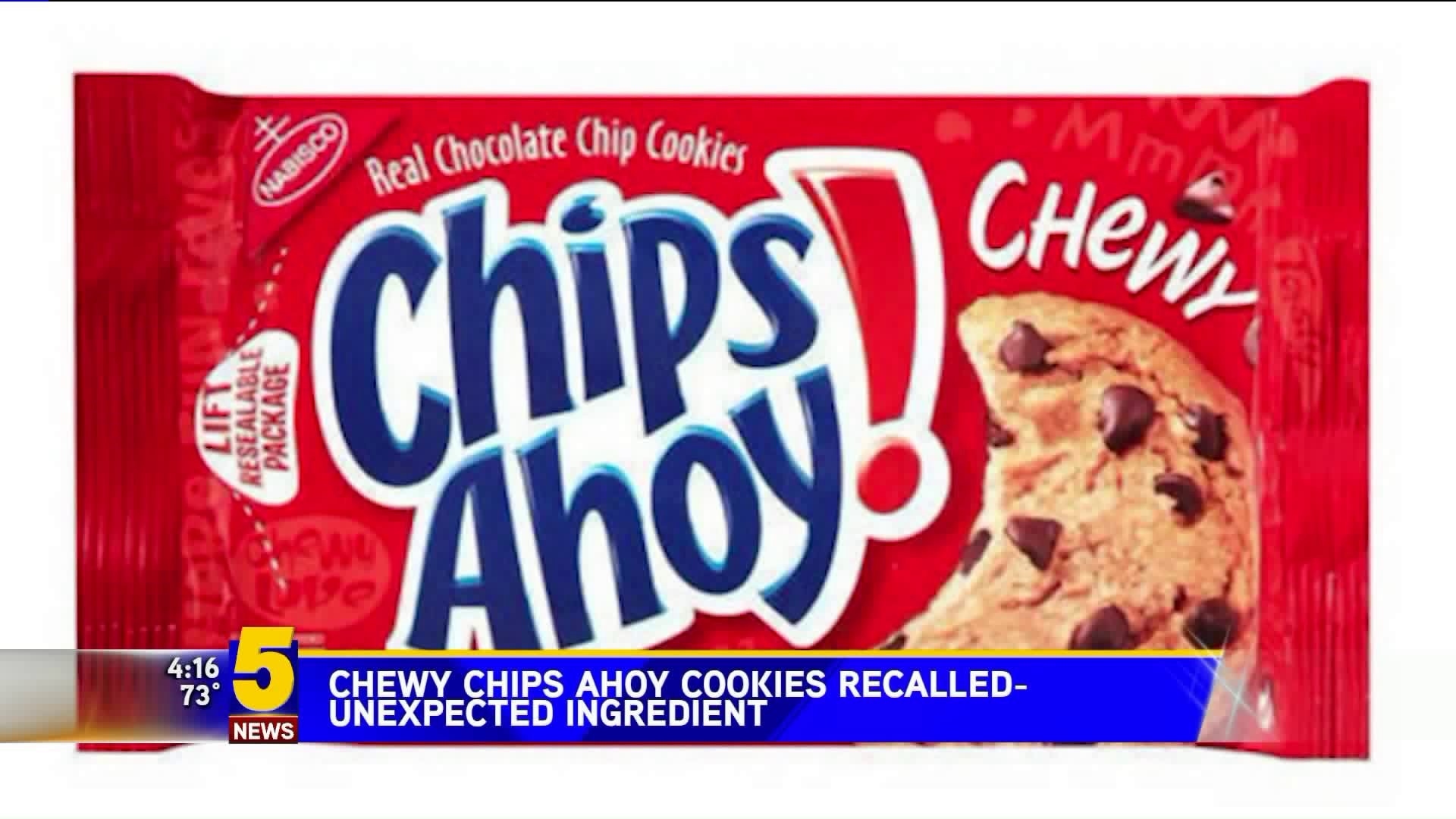 Chewy Chips Ahoy Cookies Recalled Due To Unexpected Ingredient
