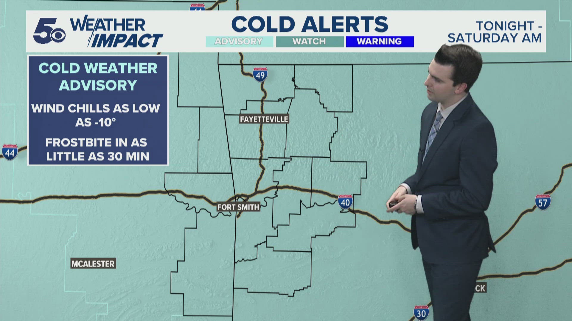 Latest Weather | Cold air returns to Arkansas and Oklahoma ...