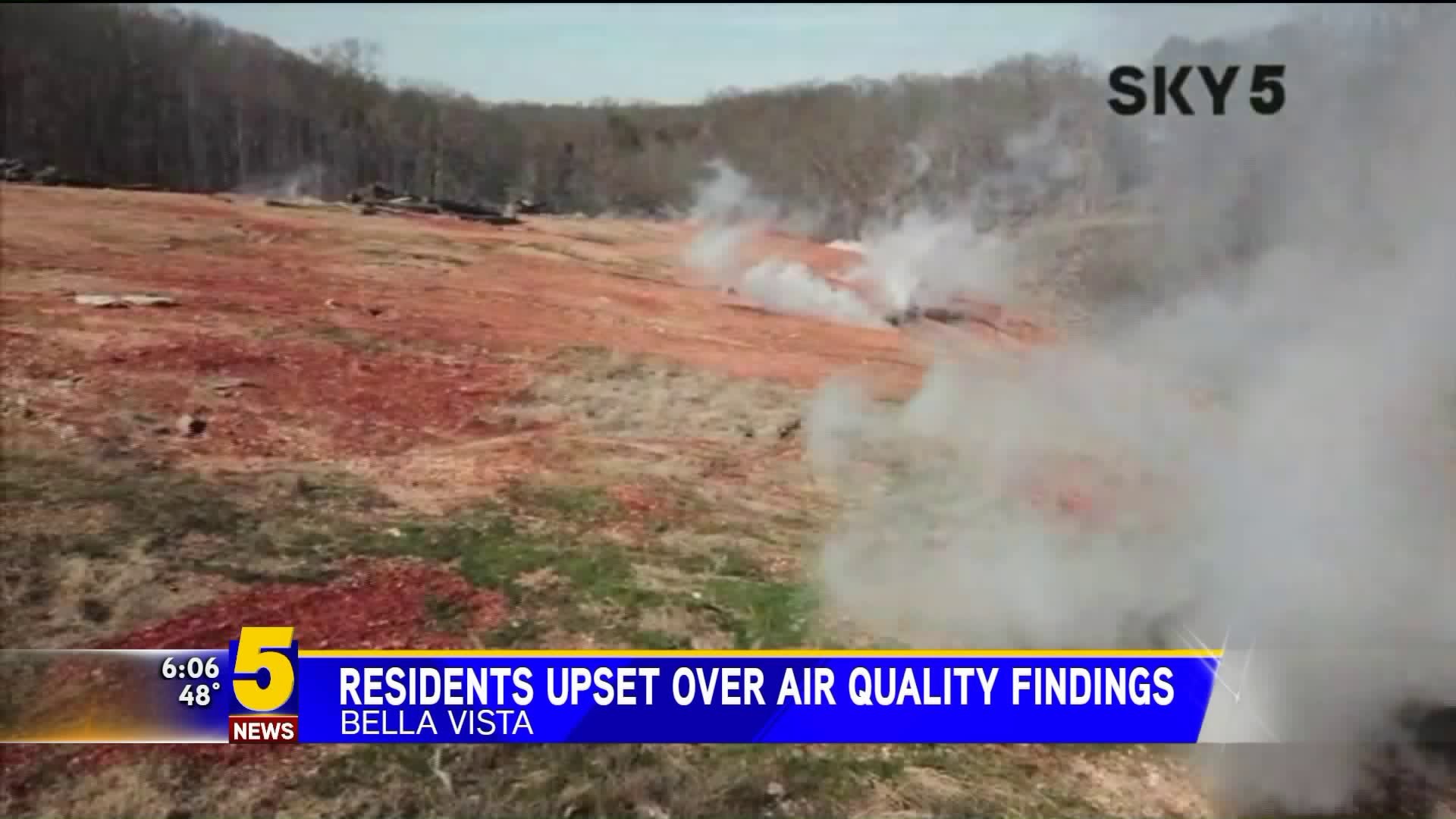Residents Upset Over Air Quality Findings