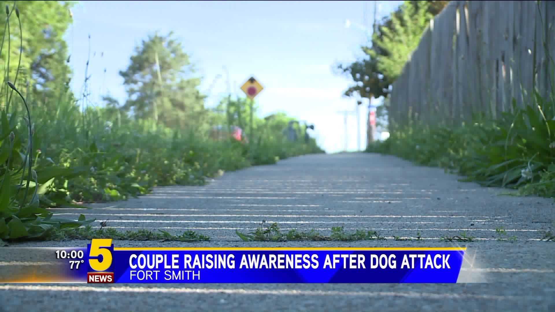 Couple Raising Awareness After Dog Attack