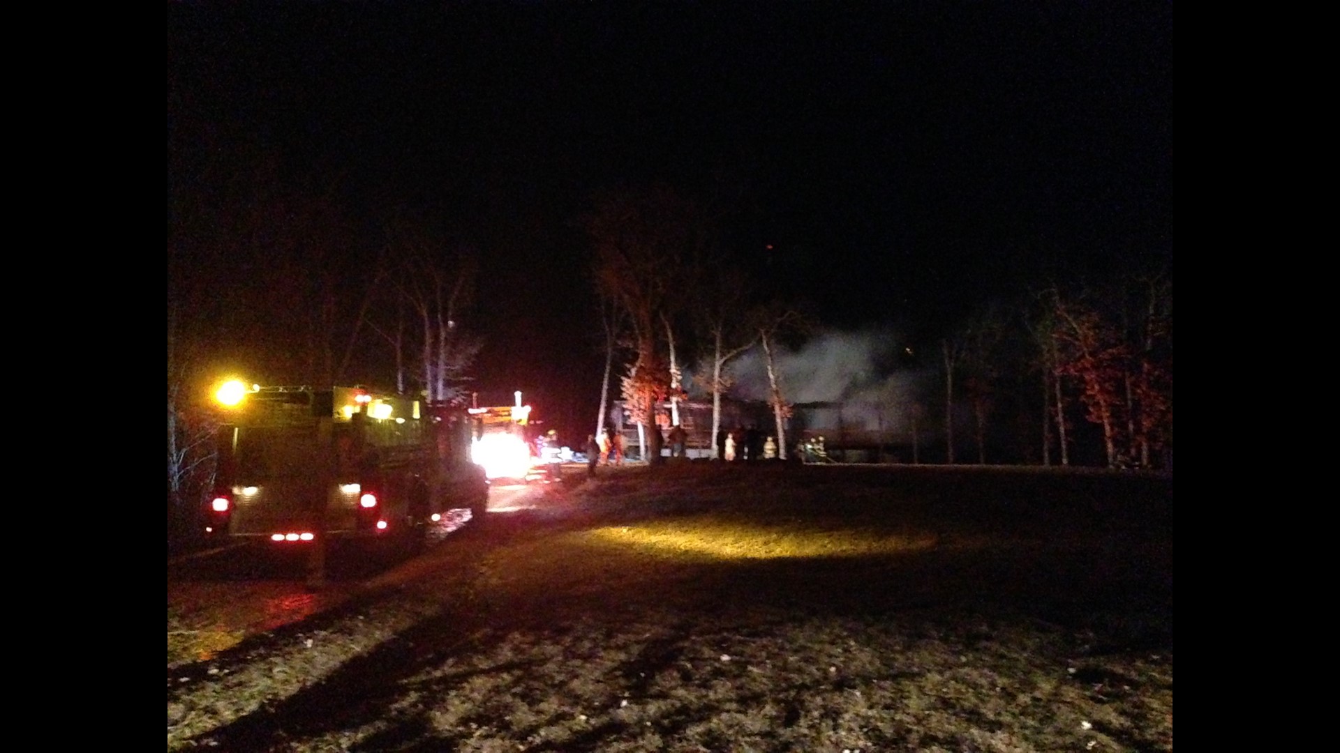 Several Fire Departments Respond To Farmington House Fire