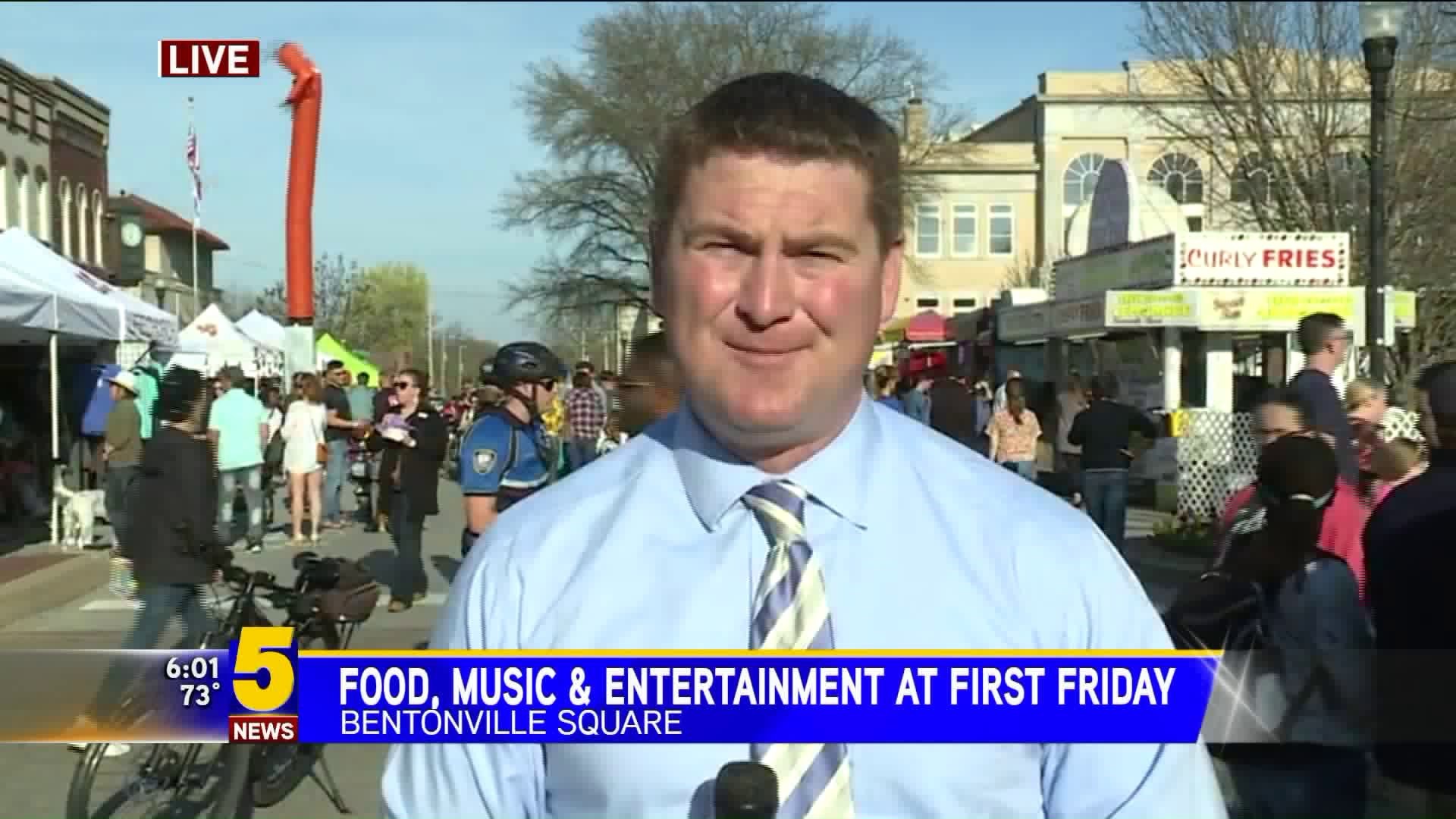 First Friday On Bentonville Square