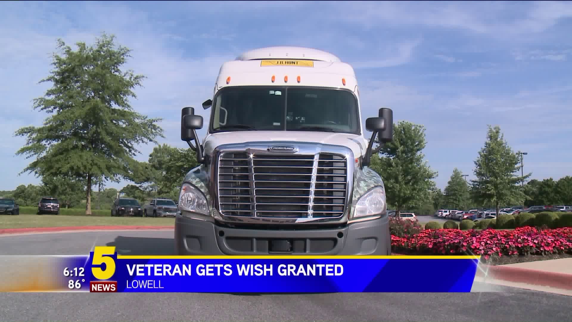 Veteran Gets Wish Granted