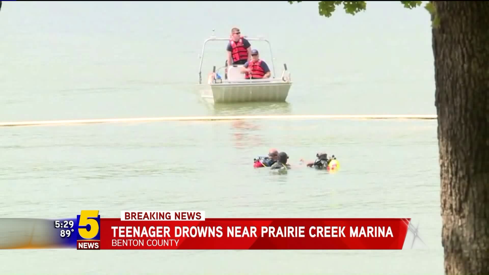 Drowning at Prairie Creek Marina