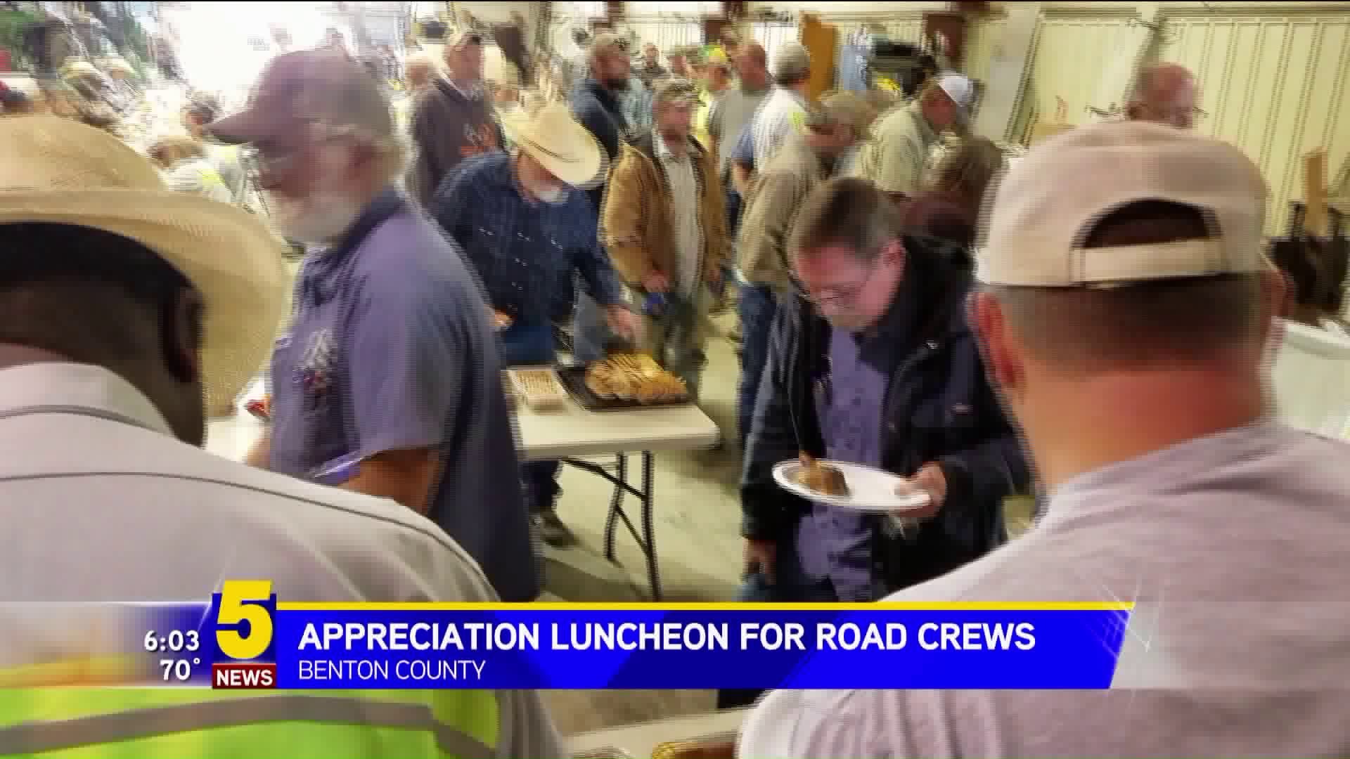 Appreciation Luncheon For Road Crews