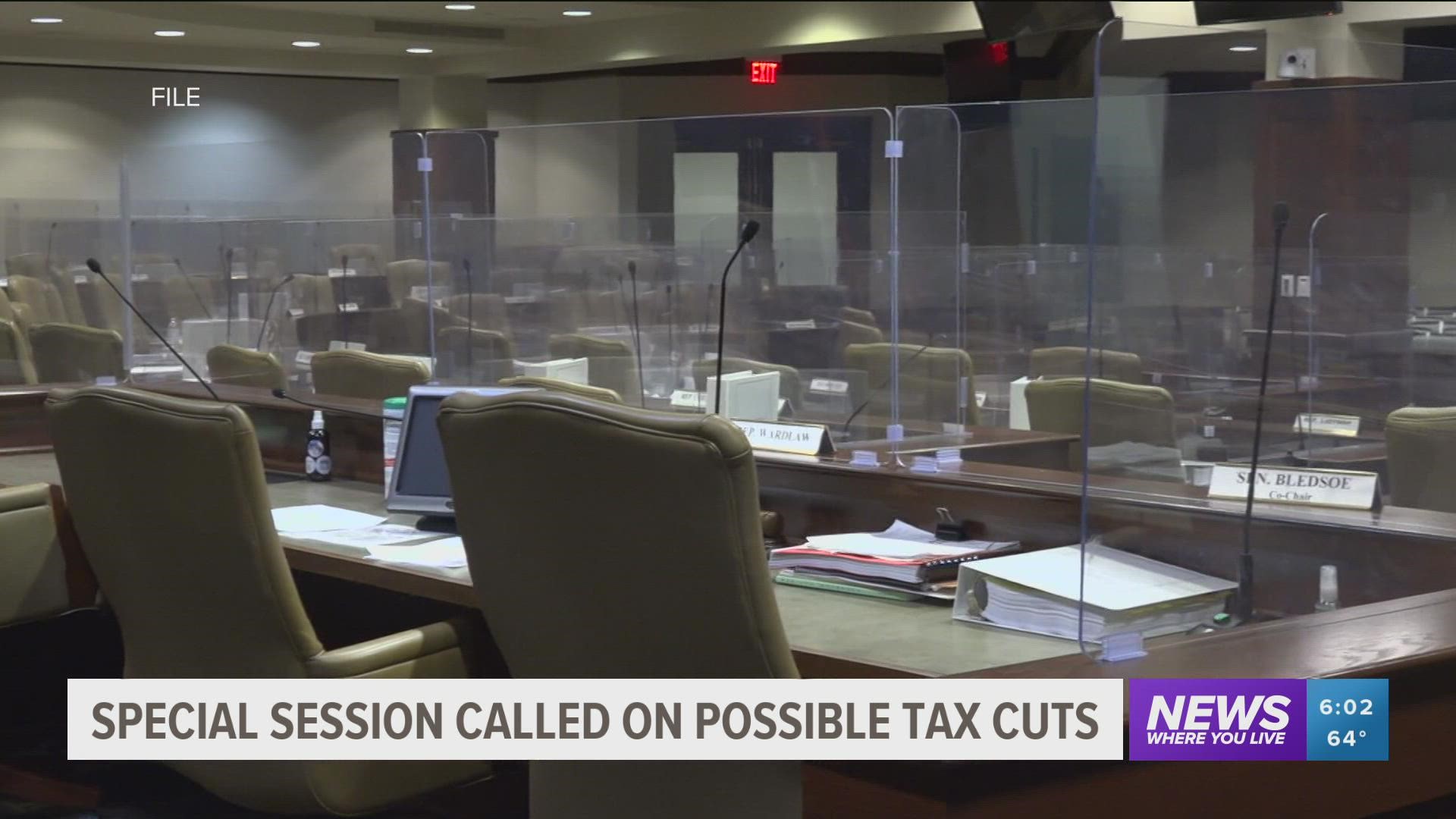 On Tuesday, Nov. 30, Governor Asa Hutchinson announced a special legislative session with tax cuts the main item being discussed.