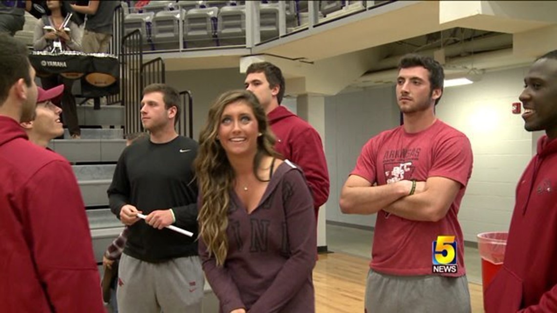 Fayetteville Pep Rally Features Allen Siblings | 5newsonline.com