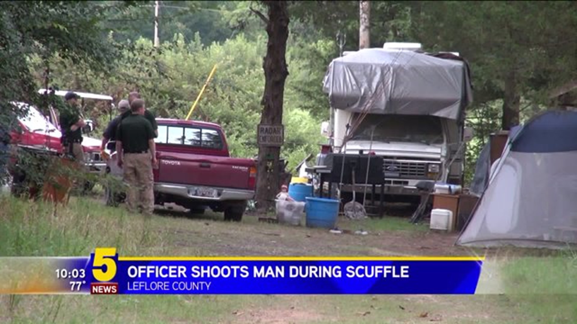 Officer Involved Shooting In Leflore County