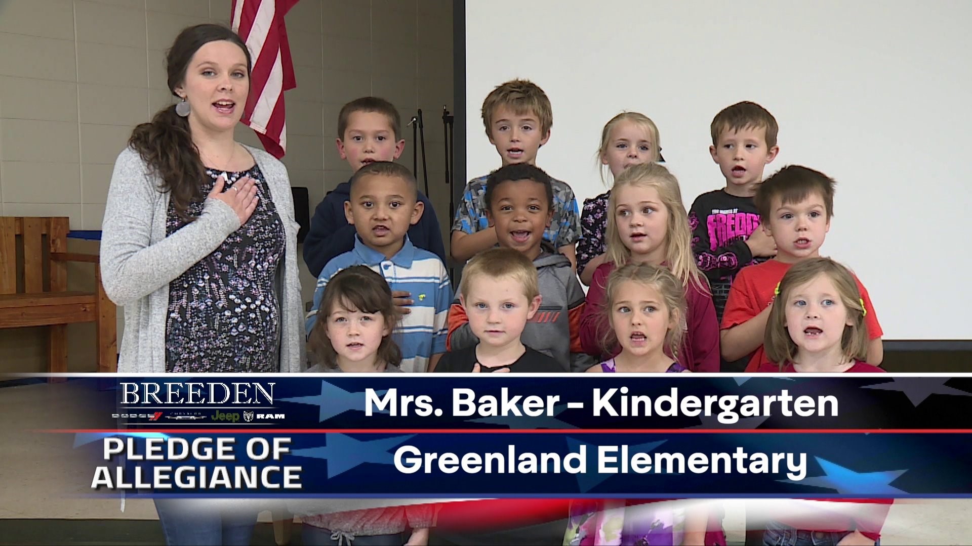 Mrs. Baker Kindergarten Greenland Elementary