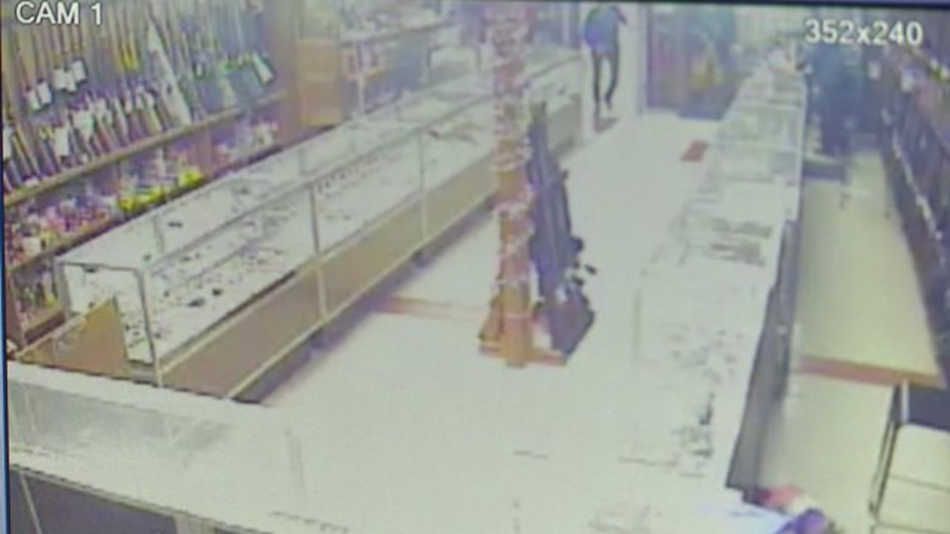 Springdale Pawn Shop Robbery Surveillance Video