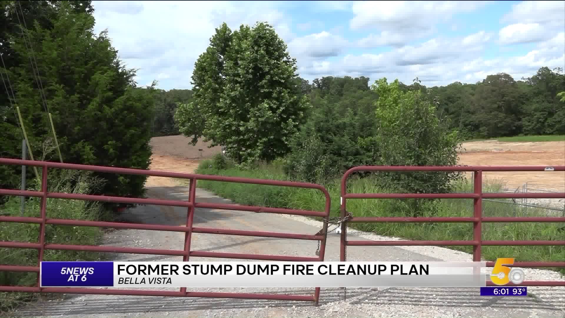Former Stump Dump Fire Cleanup Plan