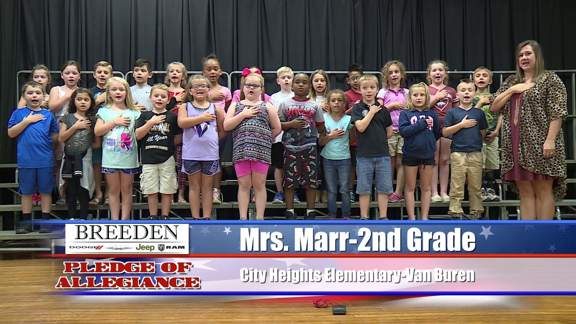 Mrs. Marr -2nd Grade  City Heights Elementary  Van Buren
