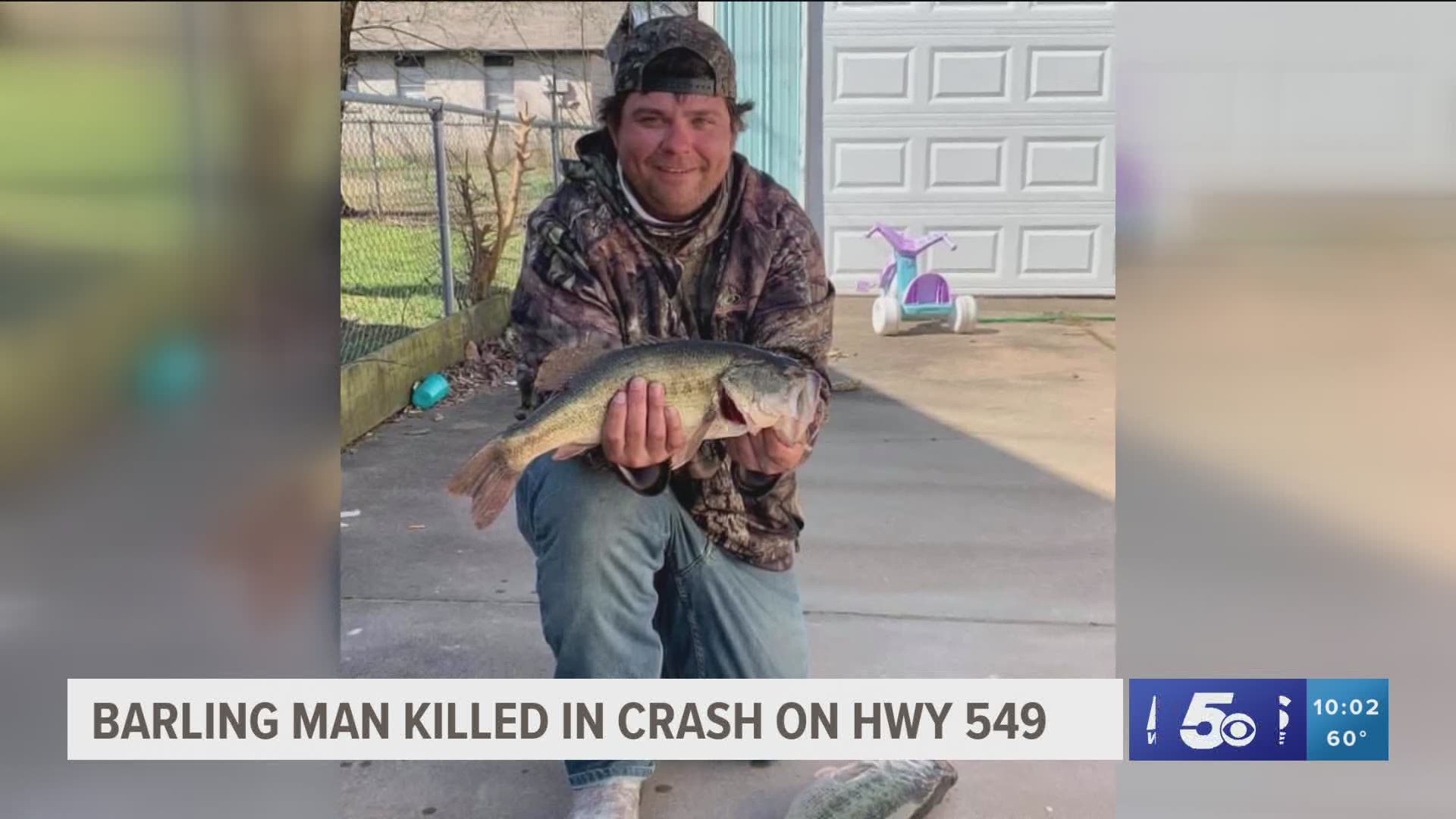 36-year-old Joseph Pearson of Barling was killed during a crash on Highway 549 near Massard Road. https://bit.ly/36cA8uL